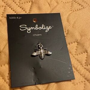 Hildie & Jo Silver Bee Charm